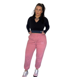 All: Dusty Pink Trackies - On Preorder