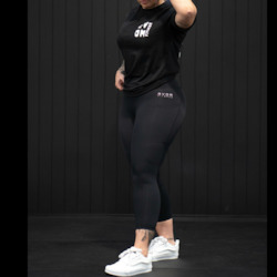 ERA One High Rise Compression Tights - 7/8 | by Evom Fitwear