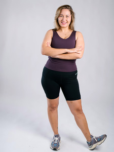 Womens Compression Shorts: ERA One High Rise Compression Biker Shorts | by Evom Fitwear