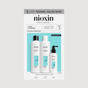 Nioxin Scalp + Hair Thickening System 3 Trial Kit 150+150+50ml