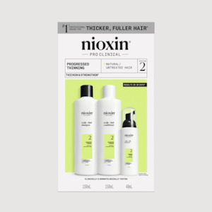 Nioxin Scalp + Hair Thickening System 2 Trial Kit 150+150+40ml