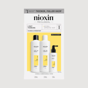 Nioxin Scalp + Hair Thickening System 1 Trial Kit 150+150+50ml