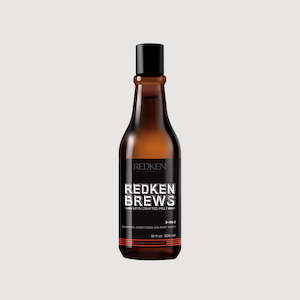 Redken Brews 3-In-1 Shampoo, Conditioner and Body Wash 300ml
