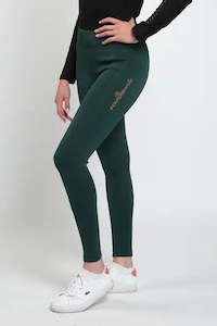SPARK Forest Green Winter Riding Tights