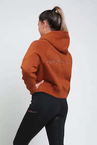 Equestrian Clothing: Chestnut Half Zip Hoodie