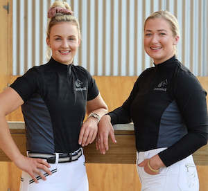 Performa Ride Rider Apparel: Regulation Dressage NZ Shirt in Black