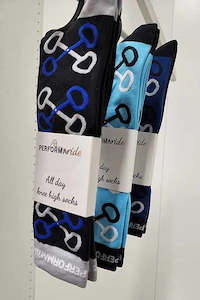 Performa Ride Accessories: Knee High Riding Socks