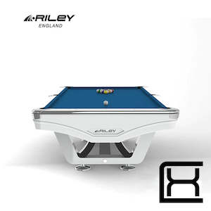 Riley Pool Table - Ray Tournament (White)
