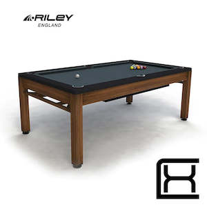 Riley Neptune Outdoor Diner - Brushed Brown & Black