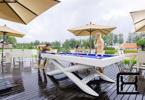 Outdoor Games: X-Men Outdoor Slate Pool Table