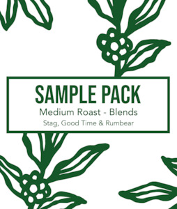 Sample Tasting Pack - Medium Roast Blends