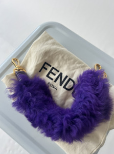 Fendi: Fendi Fluffy Strap Accessory