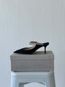 Prada: JIMMY CHOO Suede Bing 65 Pumps