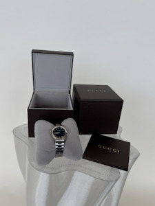 Jewellery: Gucci Pantheon Watch 115.4 Ya115510 - Full Set
