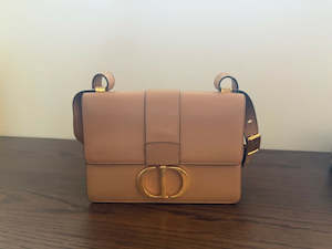 2000 2999: Dior 30 Montaigne Tan Leather Bag
