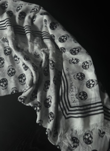 Alexander McQueen Skull-Print Scarf