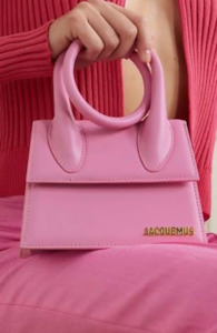 Jacquemus Le Chiquito Noeud Knot Handbag - Light Pink