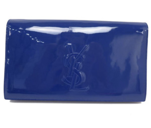 100 300: YSL CLUTCH BELLE DE JOUR - Azul