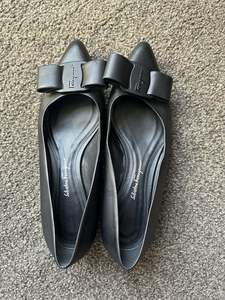 100 300: SALVATORE FERRAGAMO Flat Shoes - Black