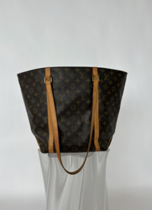 1000 1999: Louis Vuitton Sac Shopping Tote in Monogram Canvas