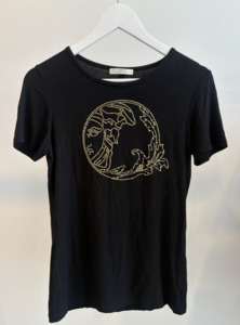 Exchange: Versace Short Sleeve Black T-shirt