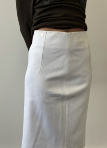 100 300: Versace Cotton and Silk Skirt