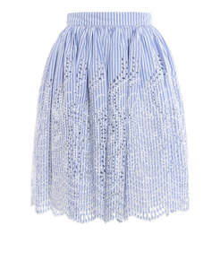 100 300: Miu Miu Striped skirt