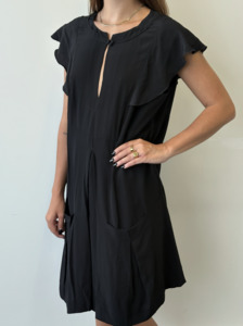 100 300: Miu Miu Black Dress with Pockets