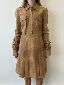 Vintage Prada Leather Dress