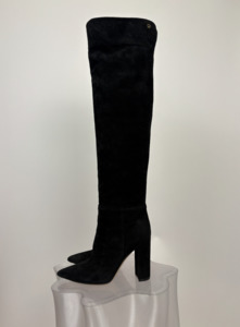 500 999: Gianvito Rossi Knee High Suede Boots