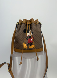 1000 1999: Gucci x Disney Mini Bucket Bag GG Supreme Mickey - FULL SET