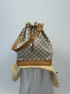 Louis Vuitton Noé Bag in Damier Azur