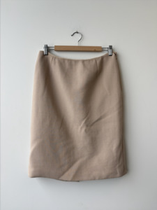 Prada wool blush skirt