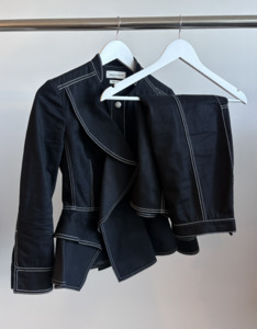 Alexander McQueen Denim Set