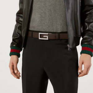 Gucci reversible men’s belt brown and black