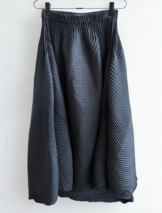 Issey Miyake Black Maxi Skirt