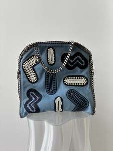 Stella McCartney Denim Chain Tote Bag