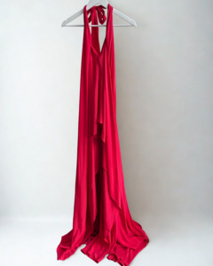 Kalita Red Halter Dress