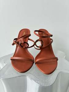 Cult Gaia Camille Heels in Clay