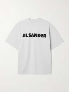 Jil Sander Heavy Cotton Logo T-Shirt