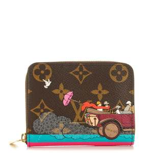 Louis Vuitton Monogram Illustre Zippy Coin Wallet - FULL SET