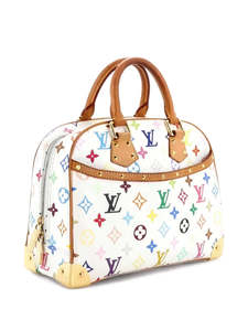 Louis Vuitton x Takashi Murakami Trouville Multicolore White