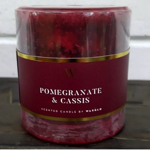 Products: Candle ‘W’ Range – Pomegranate & Cassis