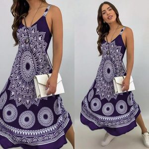 Products: Dress Long Totem – Purple
