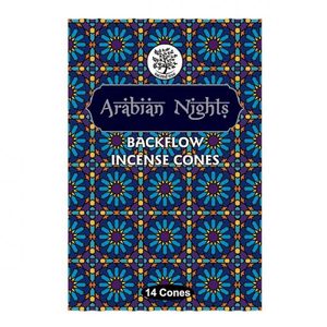 Backflow Burners and Cones: Backflow Cones Sacred Elements – Arabian Nights