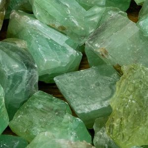 Crystal Rough – Green Calcite