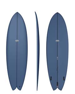 Thunderbolt Surfboards: CJ Nelson Milo - Thunderbolt Red - Deep Blue
