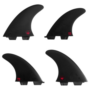 Flying Diamonds Taylor Jenson Quad Fins - FCSII