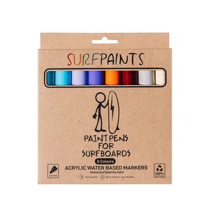 Surf Paints: Surf Paints Premium 8 Pack - Pastel Set