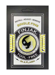 Finjak Tool Free Fin System - Orca Black/White